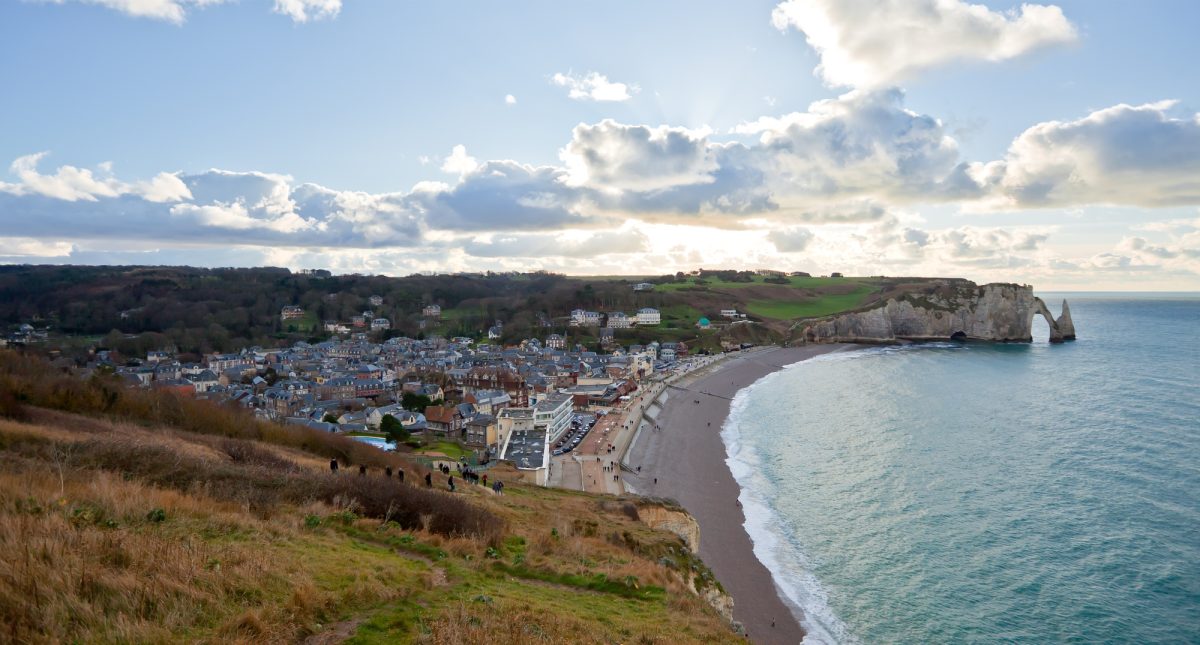 Etretat view, Normandy, France