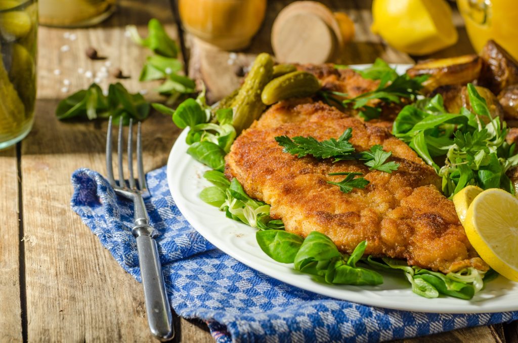 Wiener Schnitzel, delicious schnitzel