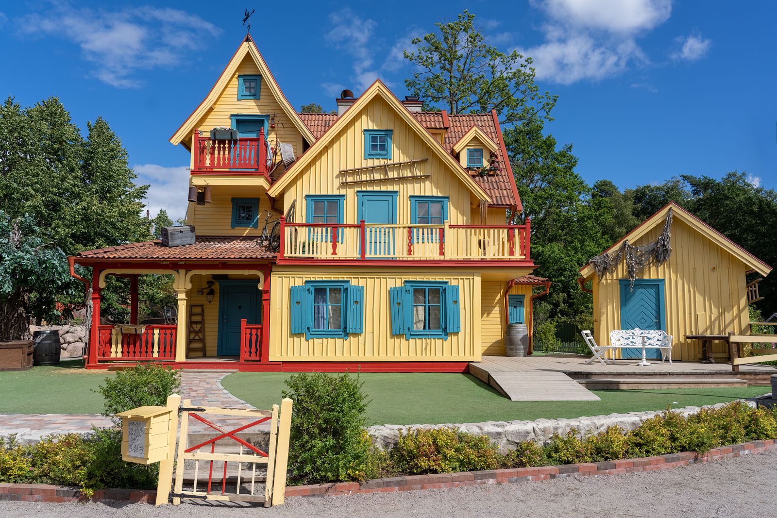 Casa de Pippi Calzaslargas en Astrid Lindgrens Värld