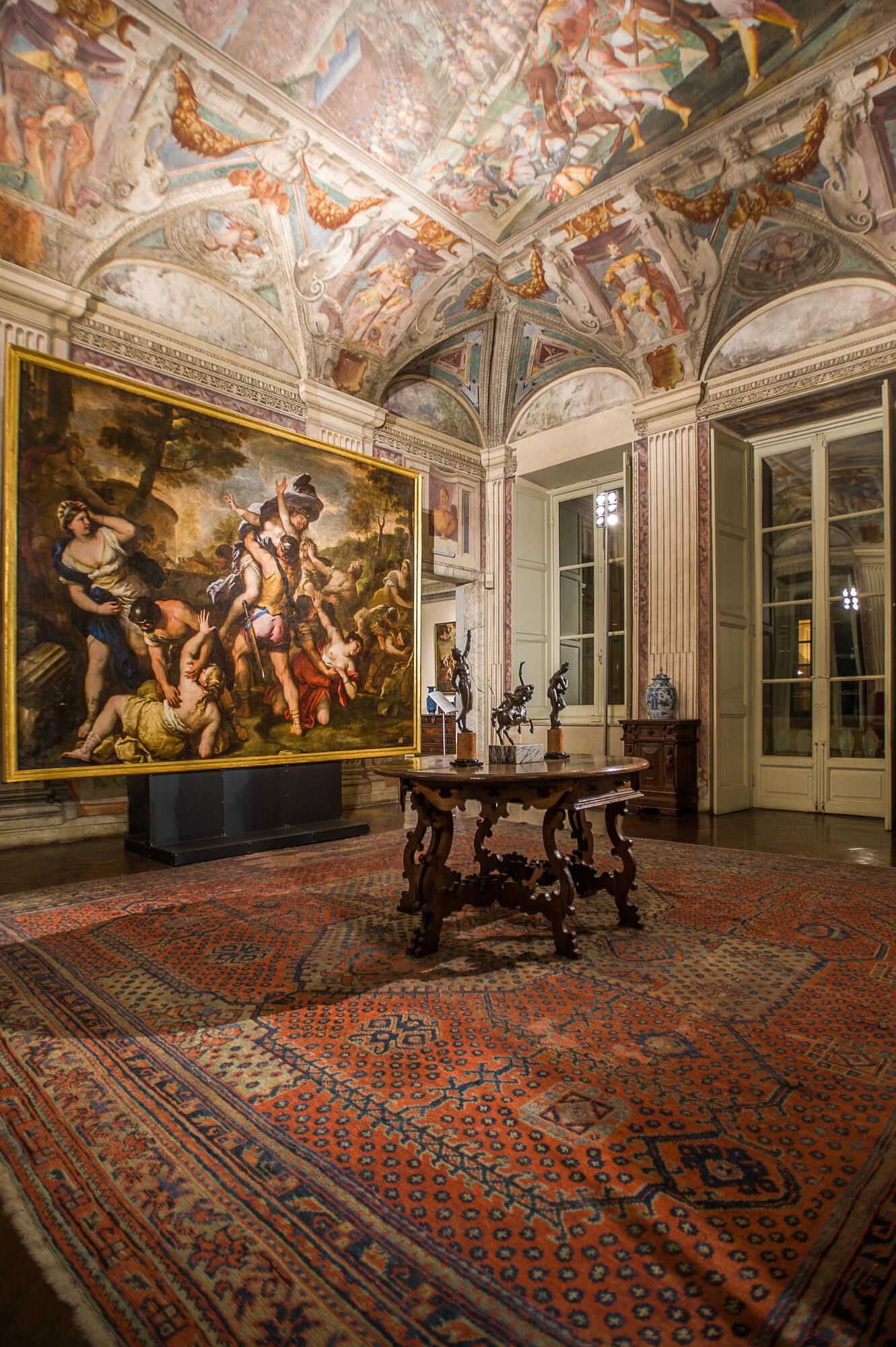 Intérieur de la Galleria Nazionale della Liguria