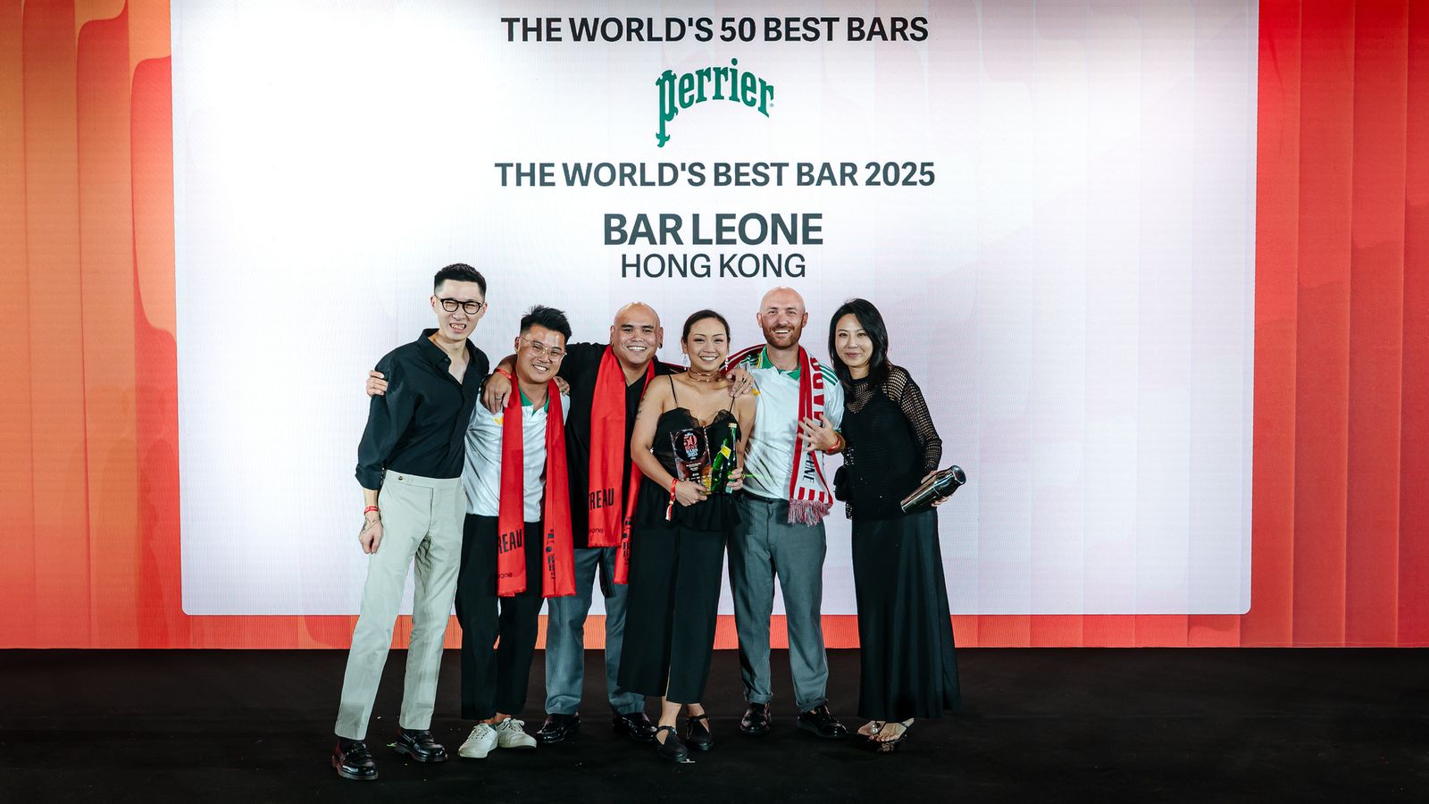 Équipe du Bar Leone, Meilleur Bar du Monde 2025