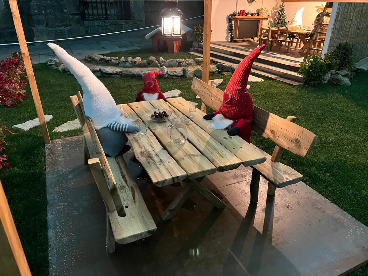 Décorations de Noël à Allariz
